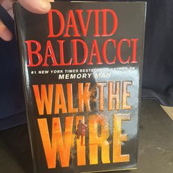 Walk The Wire, From The Memory Man Series, By David Baldacci (hardcover)