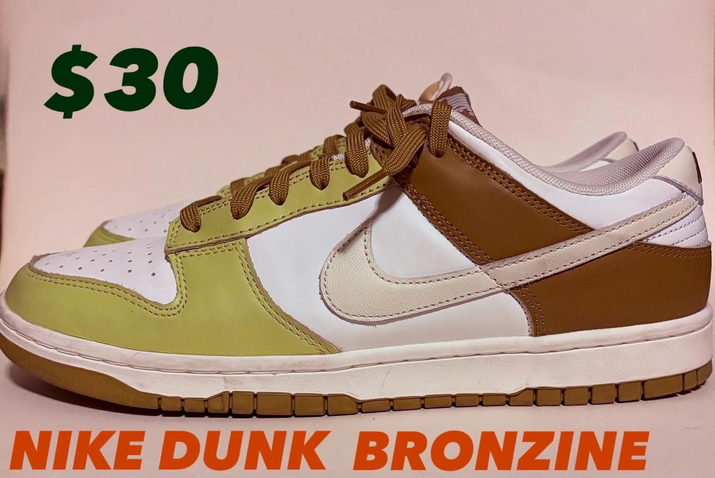 Nike Dunk Low Bronzine Size 11 Men’s