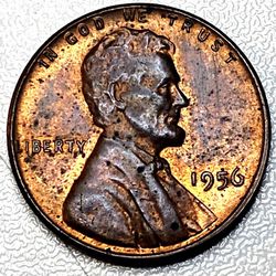1956 no mint penny