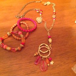 Pendant and bracelet