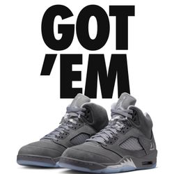 Air Jordan 5 Retro Wolf Grey  ( 2026 ) 