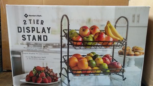 2-Tier Display Stand