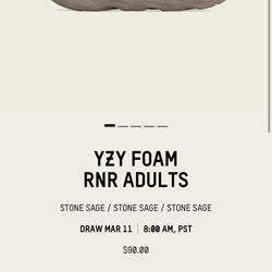 Yeezy Foam RNR