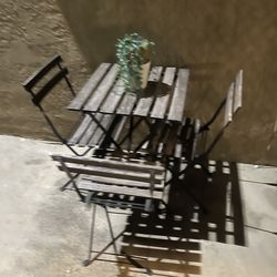 Woden Patio table $$40