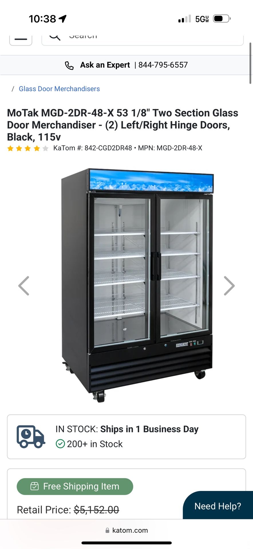 Refrigerator For Store 