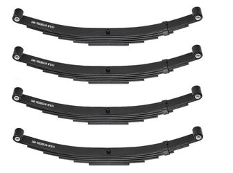 Aeagle Trailer Spring 6 Leaf Double Eye For 7000 Lbs Trailer Axle Springs, 25-1/4” Length, 3500 Lbs Weight Capacity Per Spring, Replacement SW6 4PCS