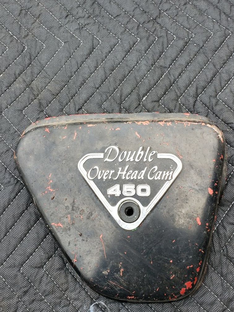 Honda Cb450 Cb 450 Overhead Cam Right Side Cover