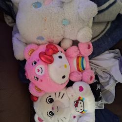 Care bear hello kitty cinnamonroll plush