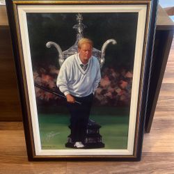 Painting Of Jack Nicklaus