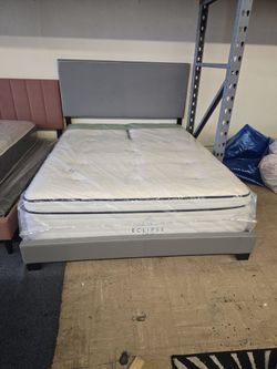 NEW QUEEN ORIGINAL PILLOW TOP ECLIPSE MATTRESS. Retail price up $1,000