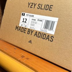 Yeezy Slides Salt Size 12