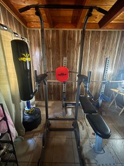 Full Gym and Weights set