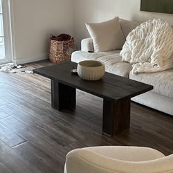 Wood Indoor/outdoor Coffee Table 