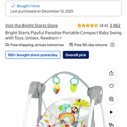 Baby Items Prices Vary