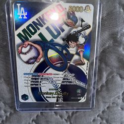 Monkey D Luffy Dodger Card 