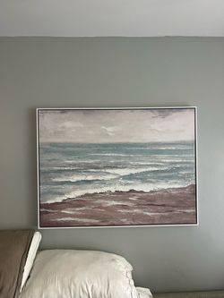 Framed Ocean Canvas Wall Art