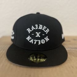 Born x Raised Raiders Hat, Size 7 5/8 