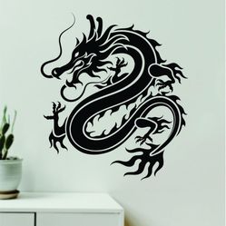 Dragon Wall Decal Home Decor Art Sticker Vinyl Bedroom