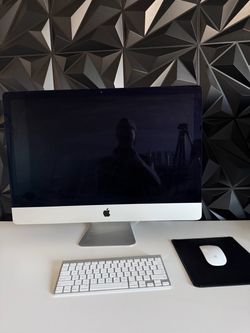 Apple iMac 27 Inch  Desktop Computer with Keyboard and Mouse