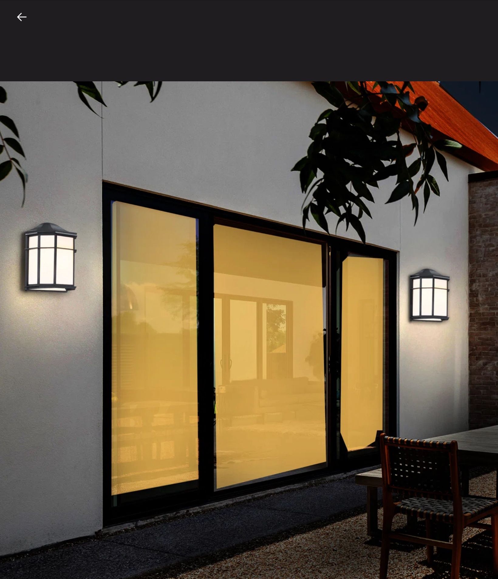 Chaseburg Outdoor Wall Light (Set of 2)