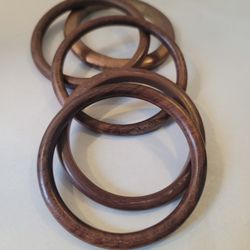 Thick Gloss Black And White Acrylic Zebra Print Bangle Bracelet