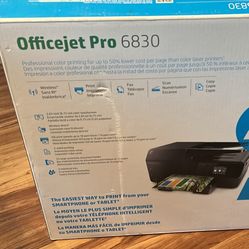 Office Jet Pro 6830 All In One Printer