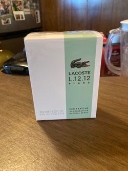 NEW Lacoste L.12.12 Blanc Eau Fraiche Men's Cologne