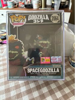 Funko Pop! Space Godzilla Legendary Limited to 1000 SDCC 2026 CON STICKER #2063