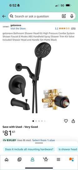 Bathroom Shower Head Set