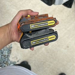 dewalt batteries 20v