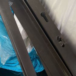 3 Piece Metal Queen Size Bed Frame 