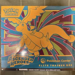 Pokemon Card Ascended Hereos Pokemon Center ETB