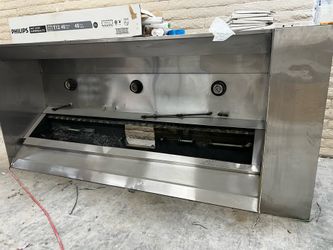 Captive air Stainless restaurant range hood