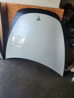 17-23 Tesla Model 3 hood white color