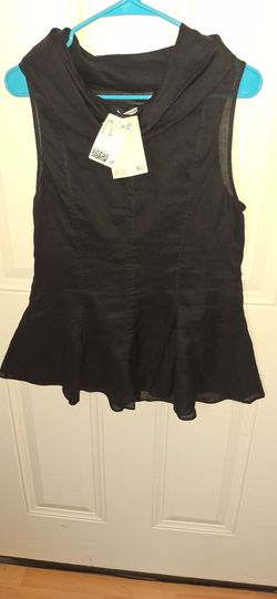H&M Black Bouse