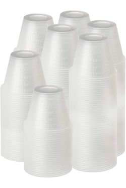 1000 1 oz cups Small Plastic Portion Cups Bulk Pack