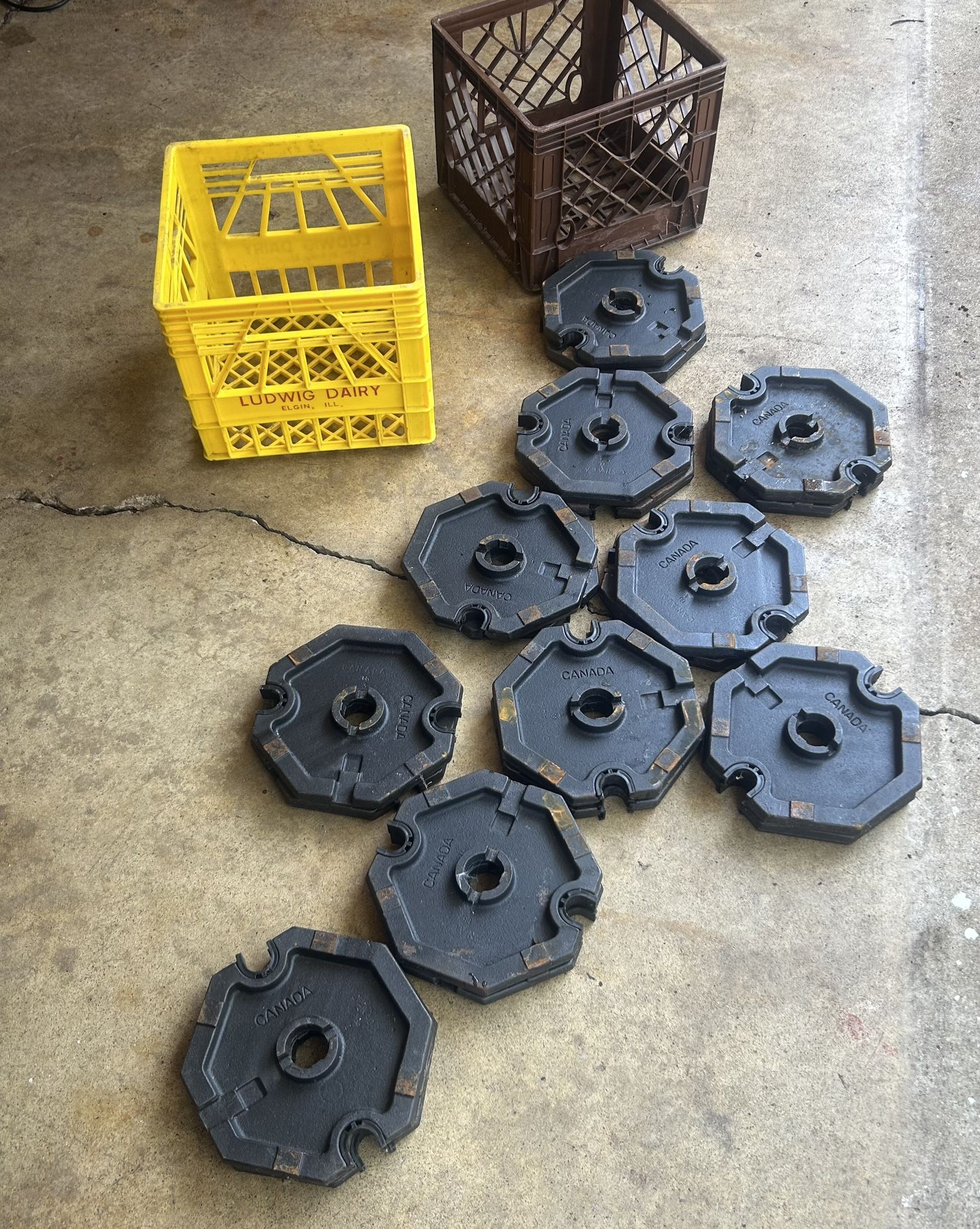 200lbs Worth Of Weight Plates