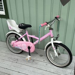 16” Pink Princess Bike
