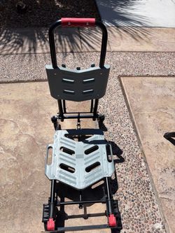 2-in-1 convertible folding hand truck and flatbed cart