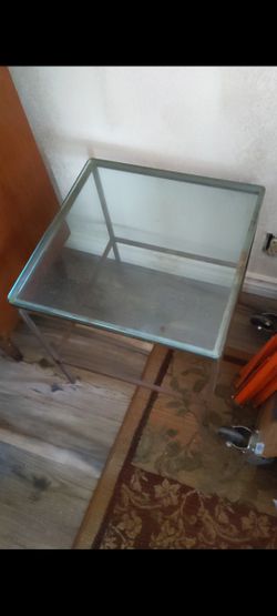 Iron End Tables PAIR available