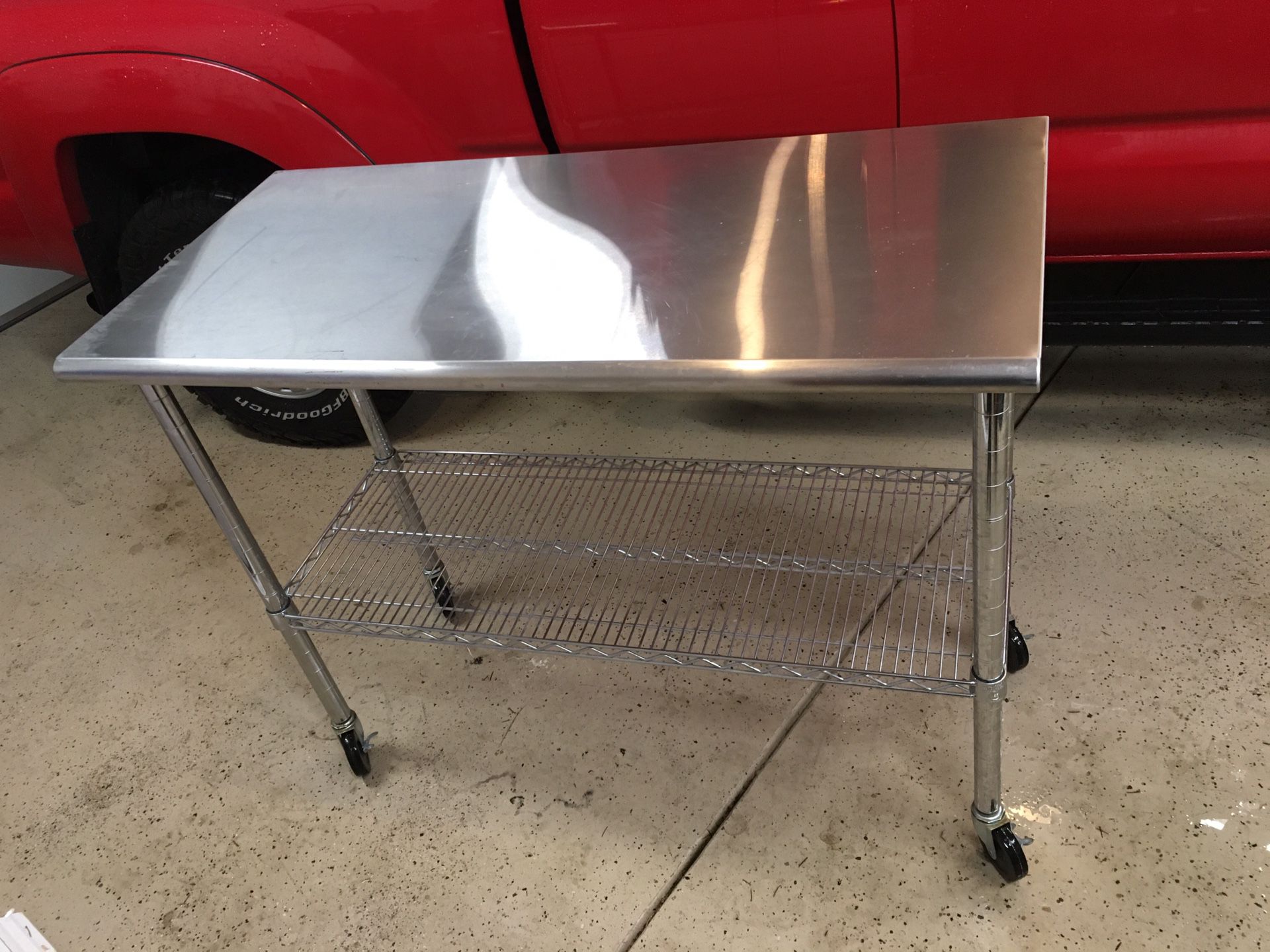 Stainless Table Work Bench