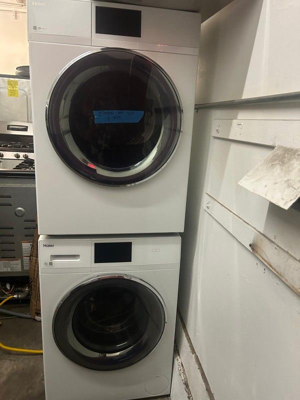 Haier Washer And Electric Dryer W24