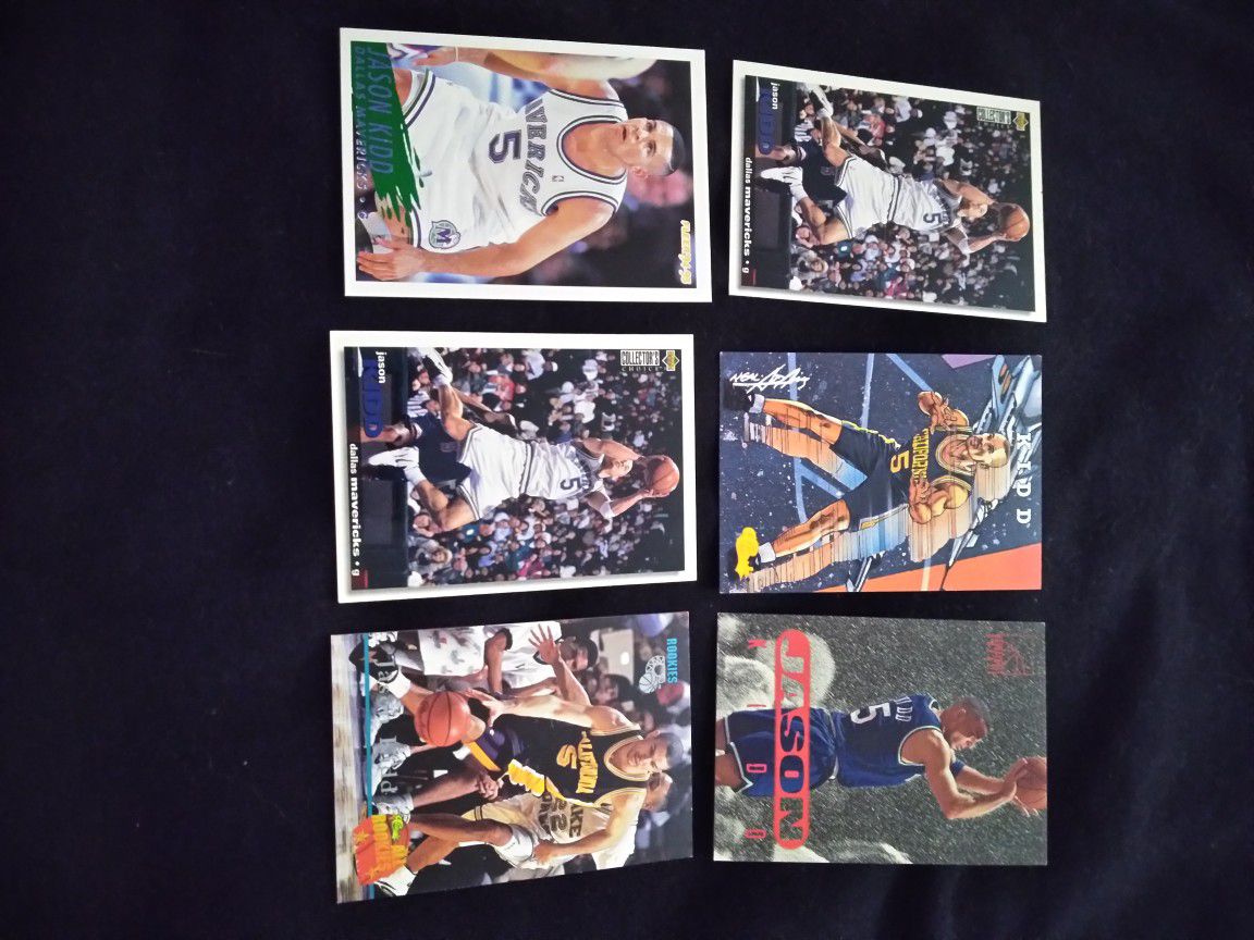 Jason kidd rookie card and others