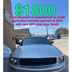 2010 Ford  Mustang No Credit Application 