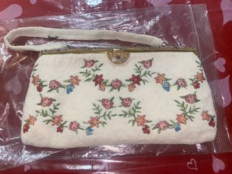 Vintage Beaded Purse 50’s 60’s (Made In France)