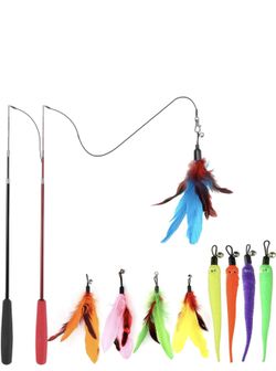 Feather Wand Cat Toy