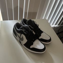 Jordan 1 Low Black White And Grey