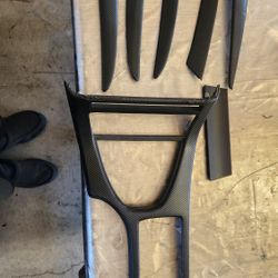 Carbon Fiber Wrapped 2000-2006 BMW X5 E53 Wooden Trim Pieces