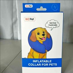WZ Pet Soft Comfortable Inflatable Pet Recovery Collar