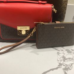 Bolsa Y Cartera Michael Kors.. Las 2 $175